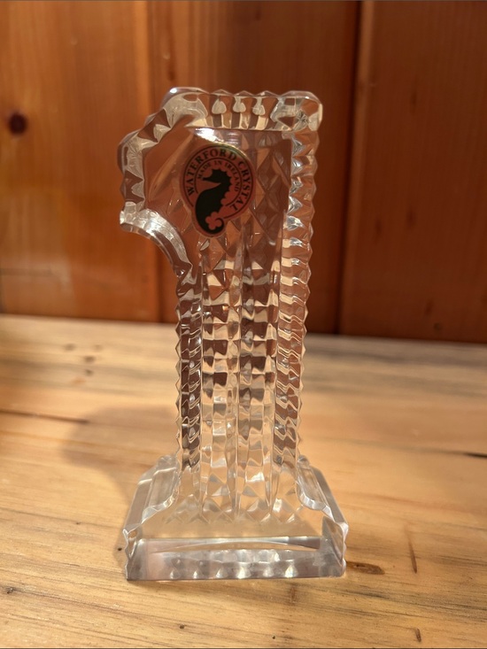Waterford Other - Waterford Crystal Number 1 Accent.